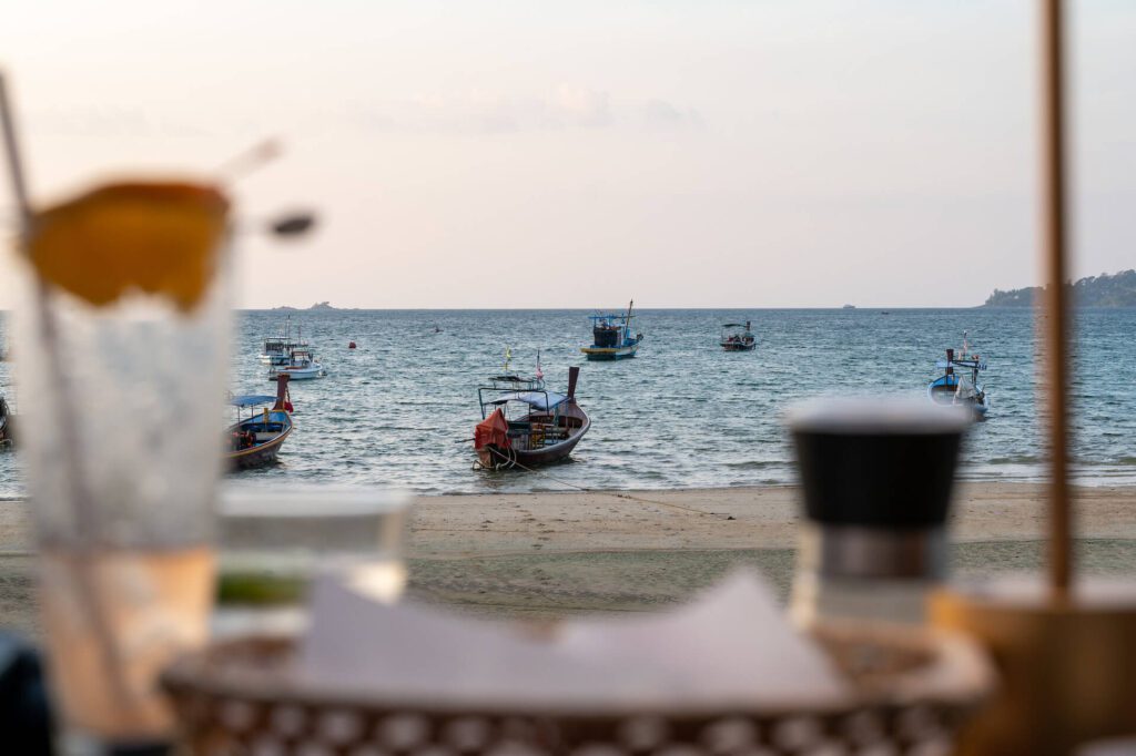 Carpe Diem Beach Club Phuket beach view